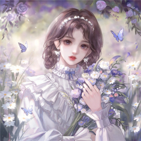 2025新款头像动漫闺蜜唯美图片