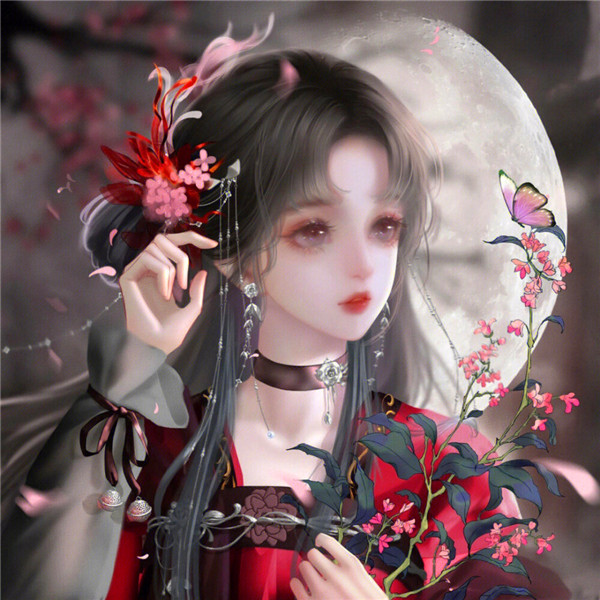 动漫女生多人闺蜜头像唯美