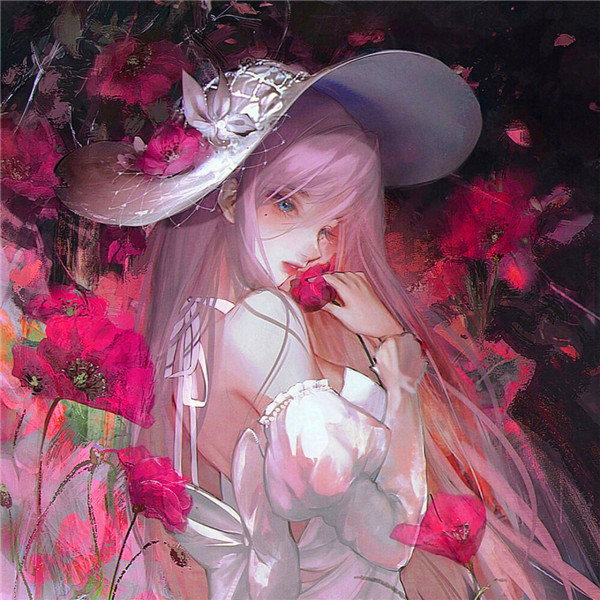 动漫女生多人闺蜜头像唯美