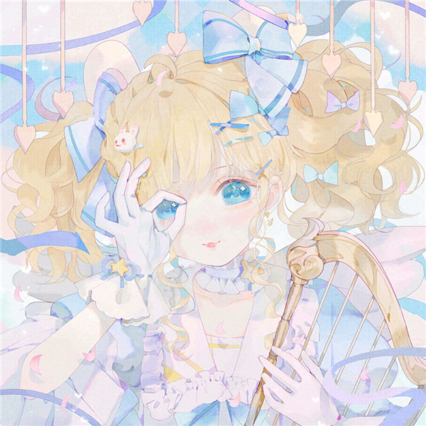 绝美动漫闺蜜头像