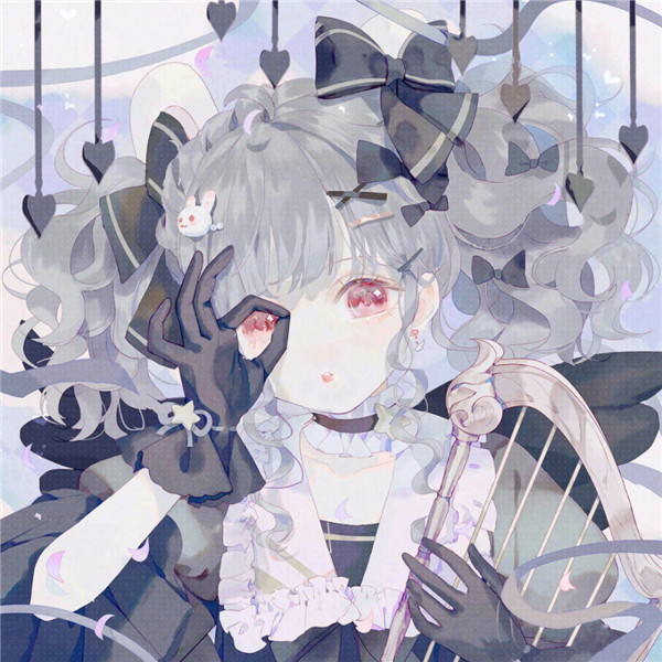 绝美动漫闺蜜头像
