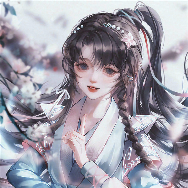 绝美动漫闺蜜头像
