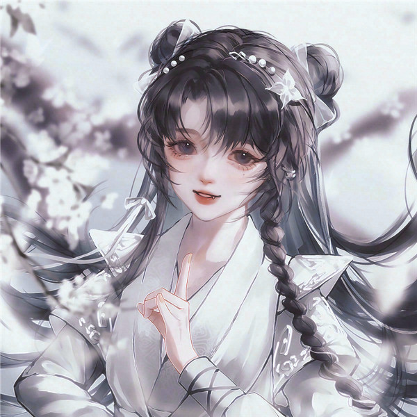 绝美动漫闺蜜头像