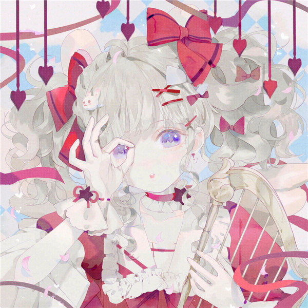 绝美动漫闺蜜头像