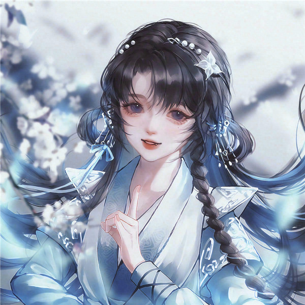 绝美动漫闺蜜头像