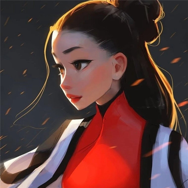 独立自信女生头像