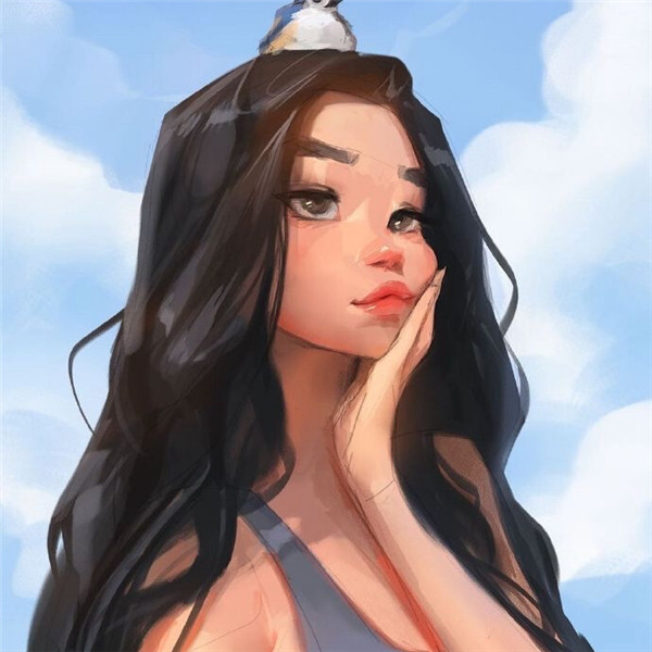 独立自信女生头像