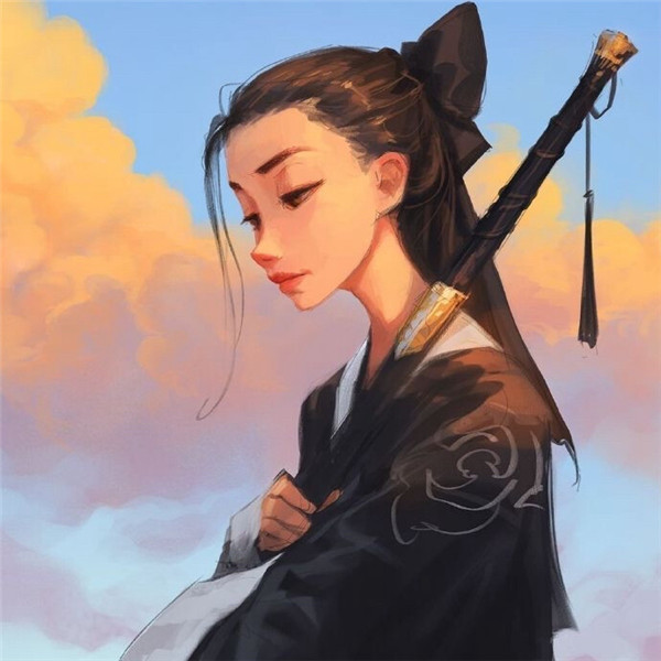 独立自信女生头像
