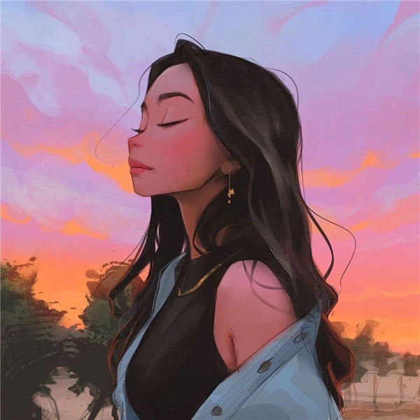 独立自信女生头像