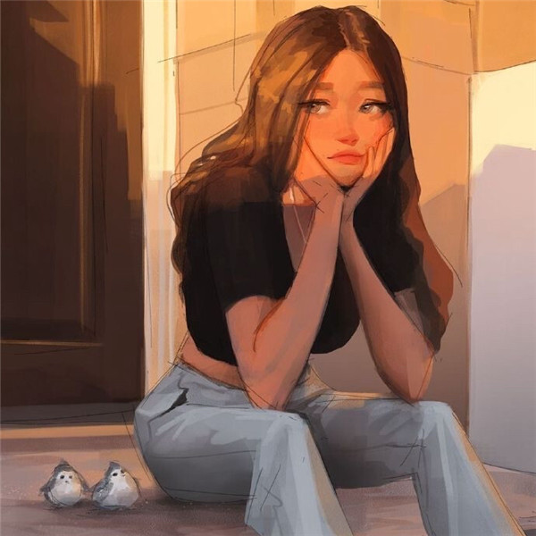 独立自信女生头像