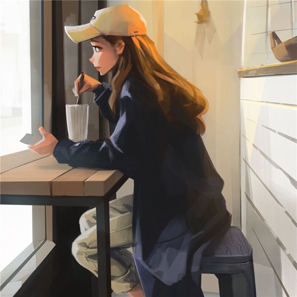 独立自信女生头像