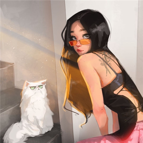 独立自信女生头像