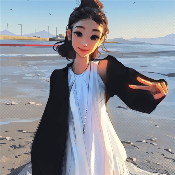独立自信女生头像