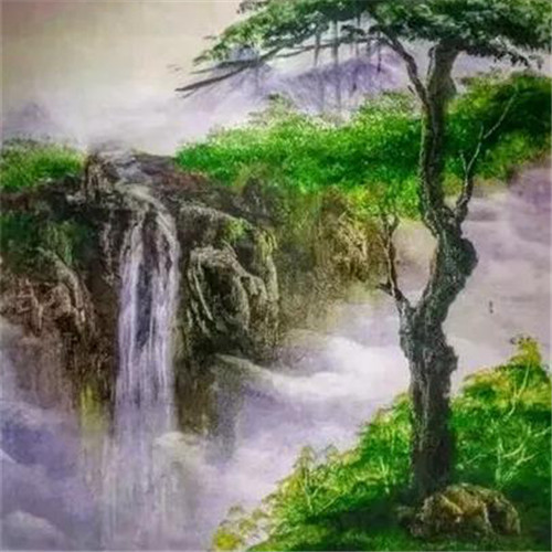 唯美森林风景头像图片