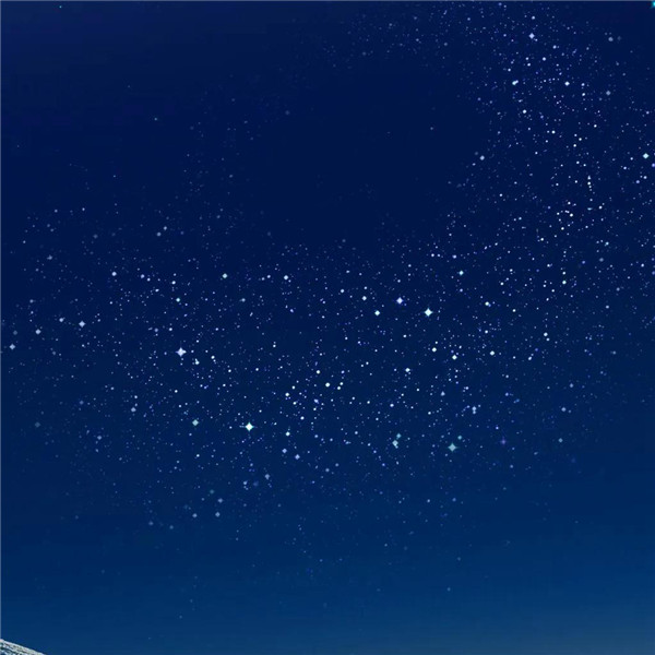 深蓝色治愈系背景头像图片