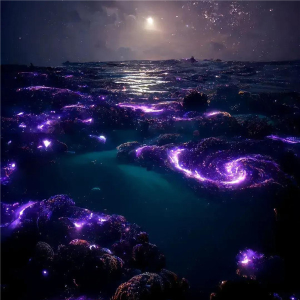 浪漫紫色系治愈系风景头像图片