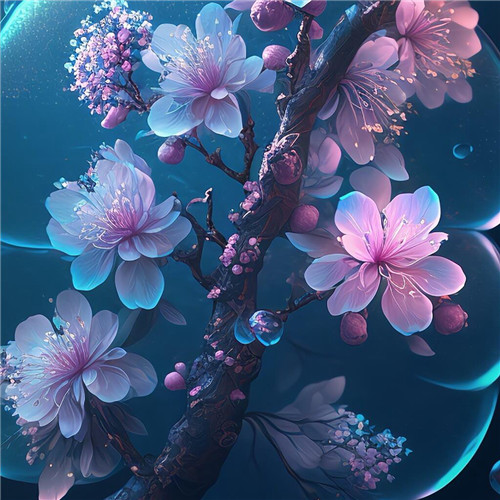带雪梅花微信头像