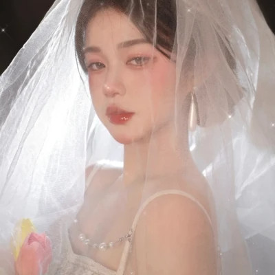 最美婚纱头像好看超火图片