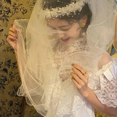 最美婚纱头像好看超火图片