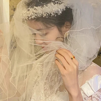 最美婚纱头像好看超火图片