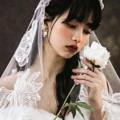 最美婚纱头像好看超火图片