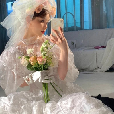 最美婚纱头像好看超火图片