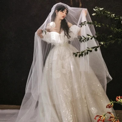 最美婚纱头像好看超火图片