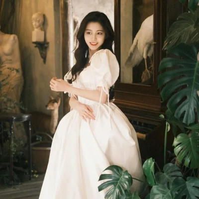 单人婚纱头像女