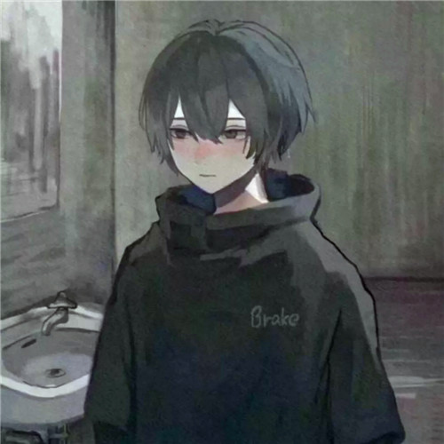 男生插画头像图片唯美