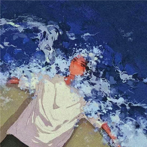 男生插画头像图片唯美