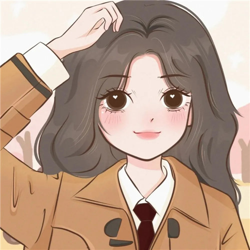 可爱动漫宝藏女孩头像图片