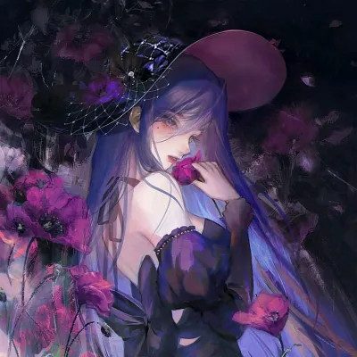 神仙闺蜜头像可爱唯美手绘