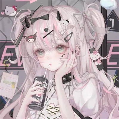 神仙闺蜜头像可爱唯美手绘