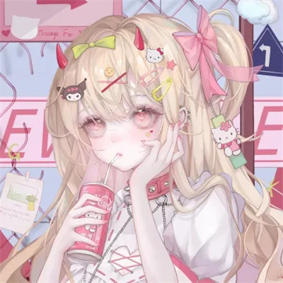 神仙闺蜜头像可爱唯美手绘