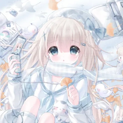 神仙闺蜜头像可爱唯美手绘