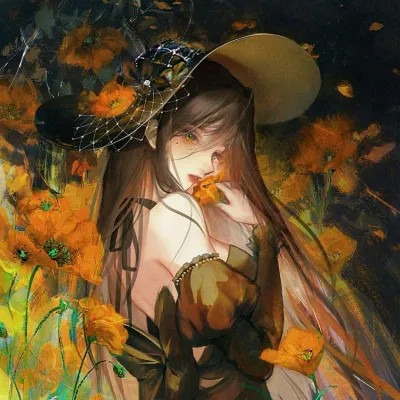 神仙闺蜜头像可爱唯美手绘