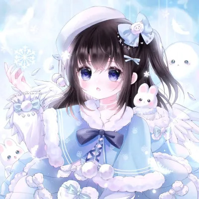 神仙闺蜜头像可爱唯美手绘