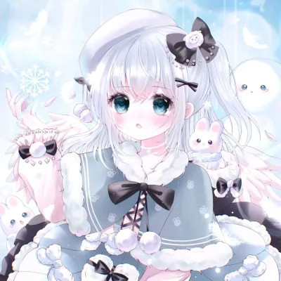 神仙闺蜜头像可爱唯美手绘