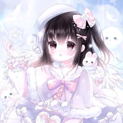 神仙闺蜜头像可爱唯美手绘