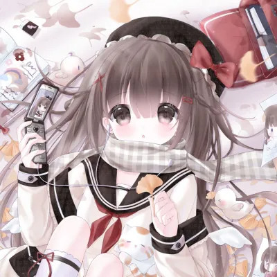 神仙闺蜜头像可爱唯美手绘
