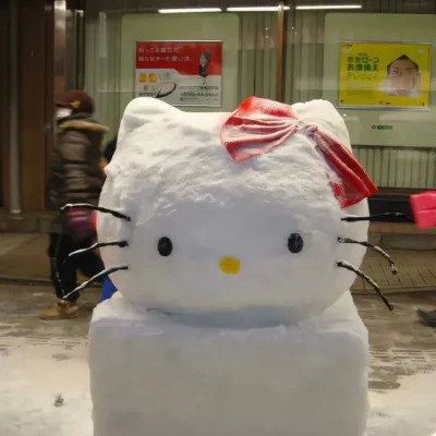 2025最火可爱雪人头像