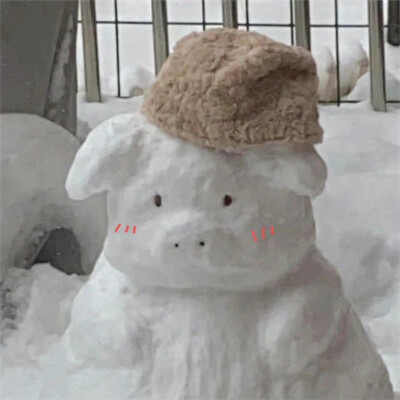 2025最火可爱雪人头像