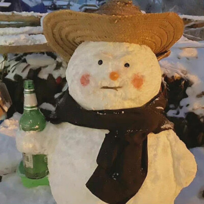 2025最火可爱雪人头像