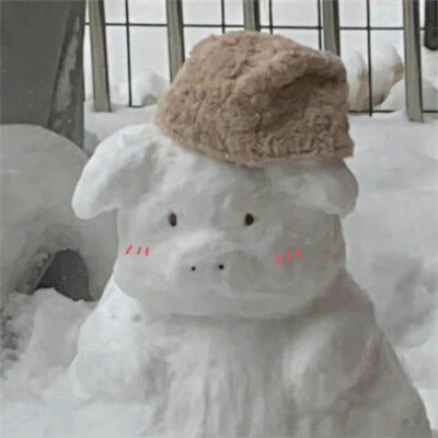 2025最火可爱雪人头像