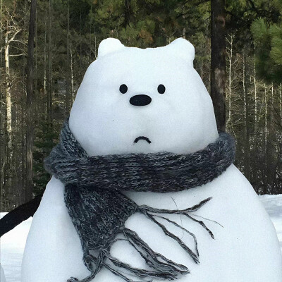 2025最火可爱雪人头像
