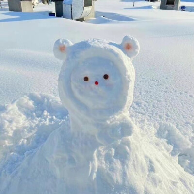 2025最火可爱雪人头像