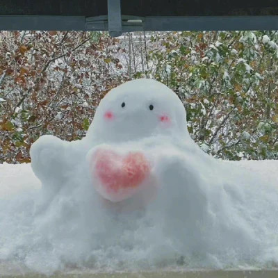 2025最火可爱雪人头像