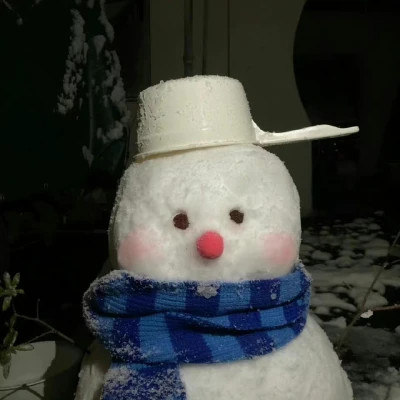 2025最火可爱雪人头像