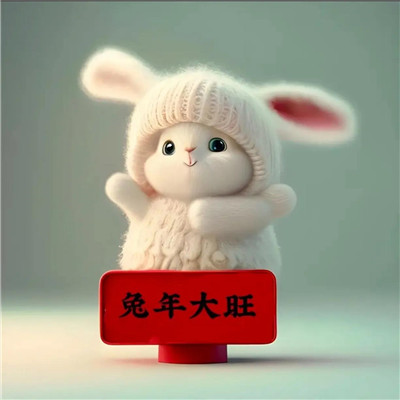 2025年最吉利的兔子头像
