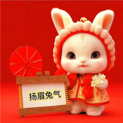 2025年最吉利的兔子头像